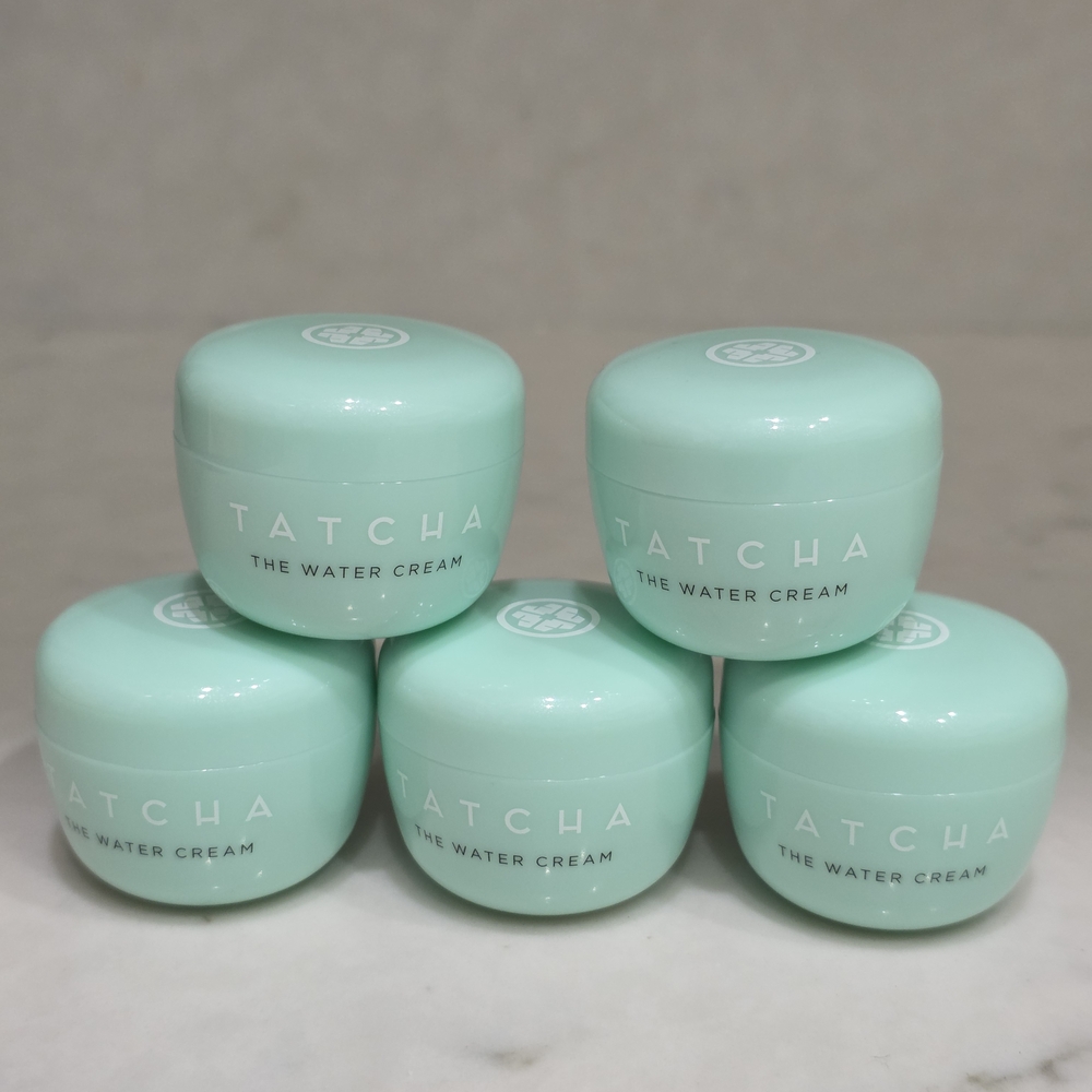 Brand New Mini Tatcha The Water Cream - 5 Total 50 ml 1.69 fl oz